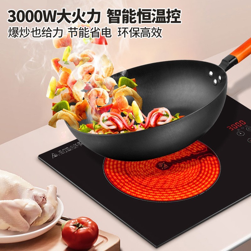 电陶炉电磁炉横放台嵌两用家用触控3000W 410×320mm OEM/ODM图2