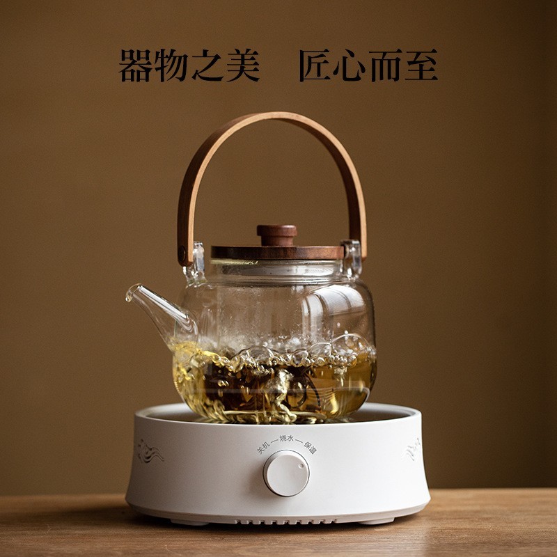 电陶炉煮茶炉煮茶器两用煮茶壶智能煮咖啡摩卡壶工厂图2