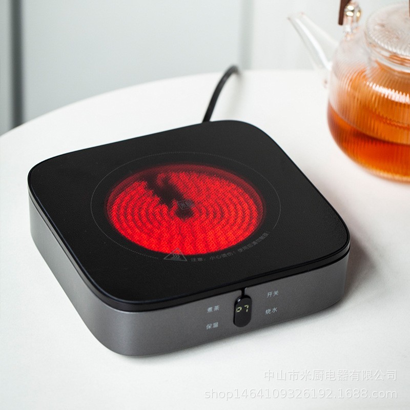 电陶炉家用煮茶炉小型煮茶器玻璃煮茶壶烧水壶水开自动关机图2