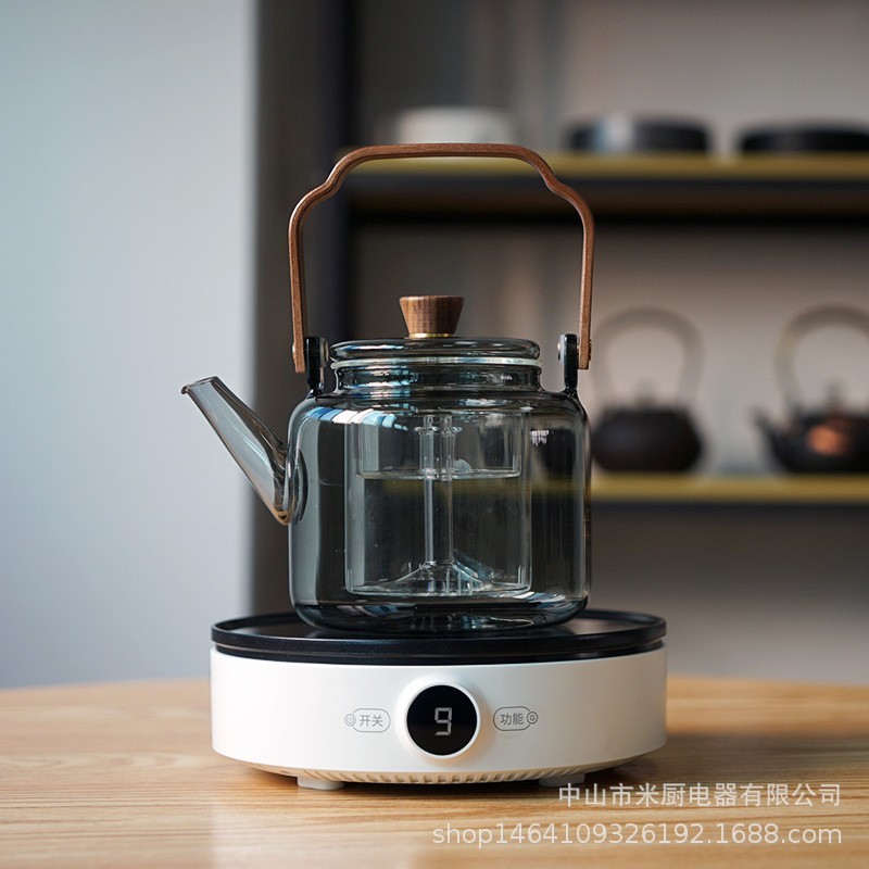 新款电茶炉烧水迷你智能家用小型煮咖啡摩卡壶围炉工厂图4