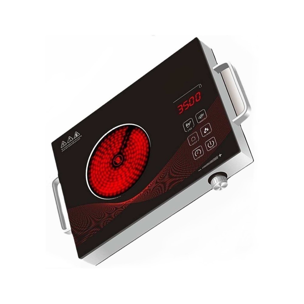 家用智能电陶炉黑晶不锈钢红外光波电子炉无辐射不挑锅爆炒火锅图5