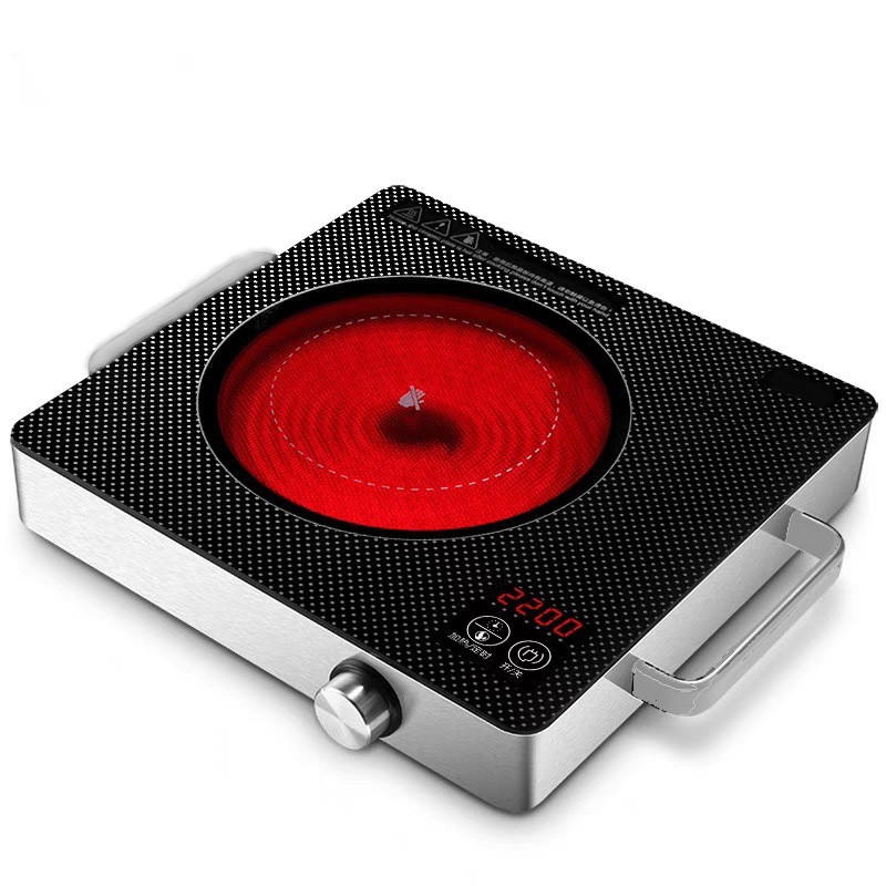 中东外贸电陶炉厂家Infrared Cooker黑晶不锈钢节能电热炉图4