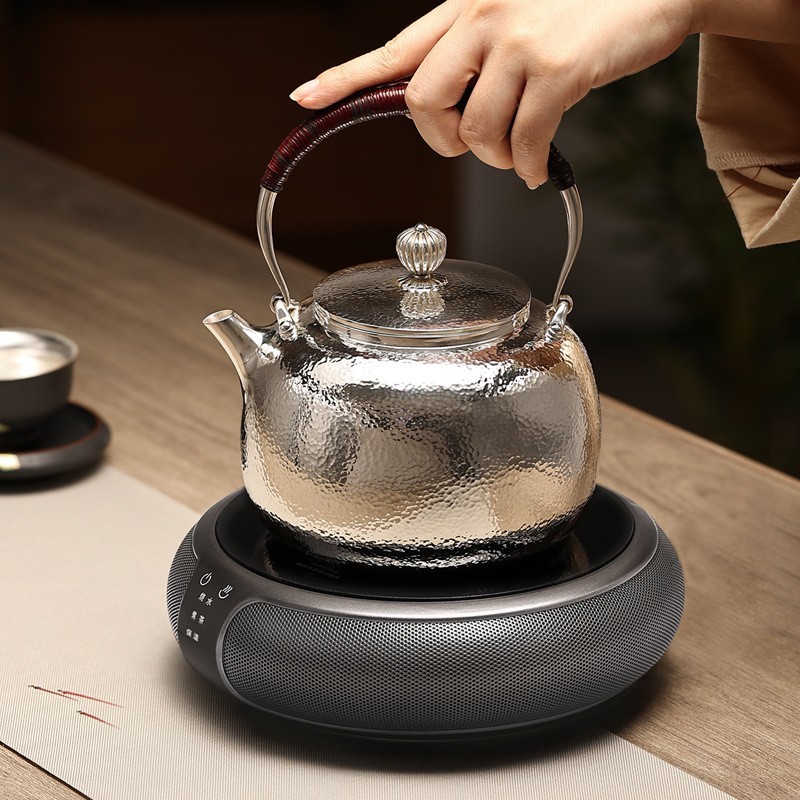 蒸汽煮茶器玻璃家用黑茶蒸茶器小型全自动养生茶壶电热煮茶炉图3