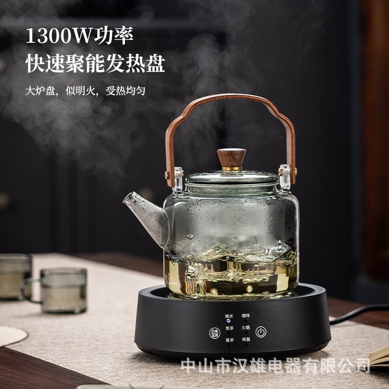 电陶炉迷你小型煮茶炉玻璃烧水壶家用静音茶具煮茶器图4