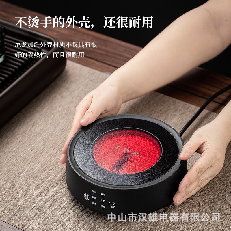 电陶炉迷你小型煮茶炉玻璃烧水壶家用静音茶具煮茶器图3