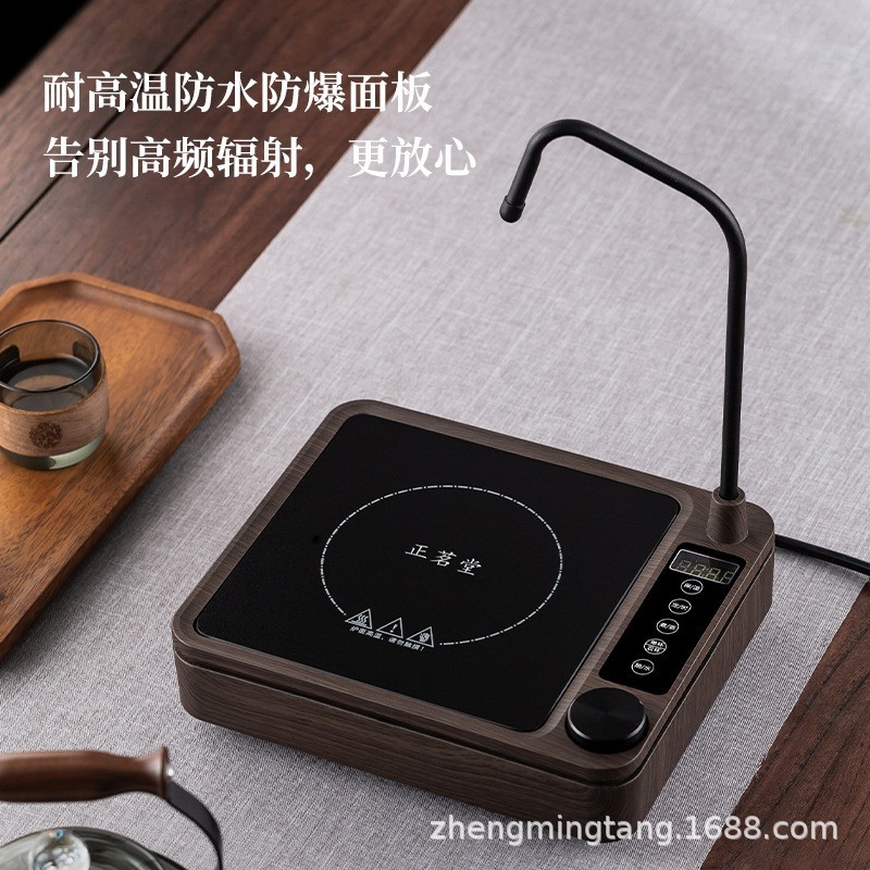 自动上水电陶炉迷你小型抽水烧水炉围炉煮茶家用静音1500W图3