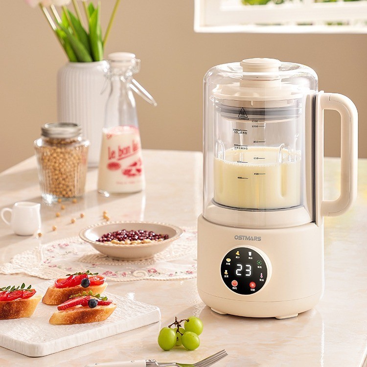 豆浆机轻音全自动家用型1.1L大容量破壁豆浆机图2