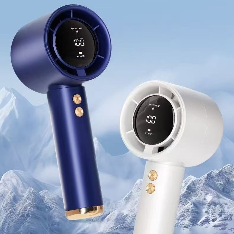 N68高速手持风扇便携式迷你usb充电户外便携涡轮家用手持暴力风扇图5