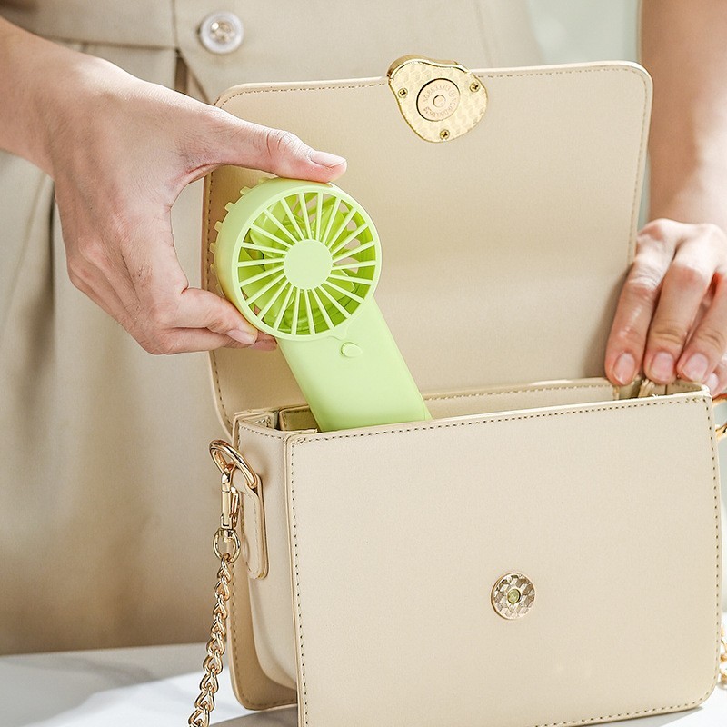 2025新款手持风扇 usb充电小风扇简约便携迷你宿舍桌面大风力礼品图4