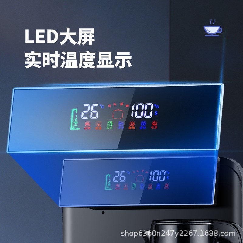 新款茶吧机新款智能语音饮水机制冷热多功能家用制冷热下置全自动图2