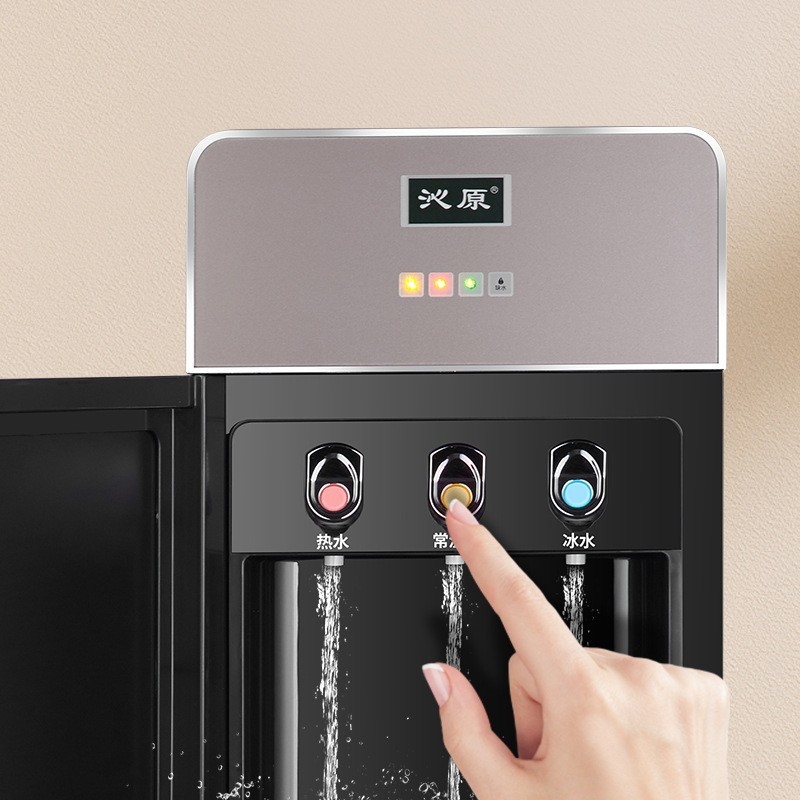 饮水机压缩机制冷冰温热防干烧双门家用节能多下置水桶饮水机图4