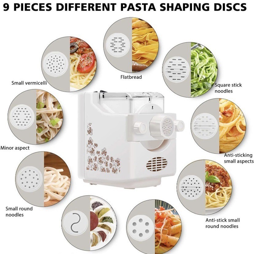 家用面条机 全自动小型电动压面机饺子皮和面机英文美标110V图3