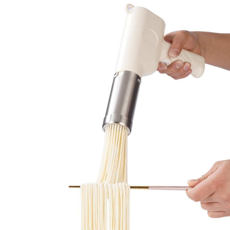 面条机家用全自动手持压面机小型电动饸络机和面无线压灌肠新款图2