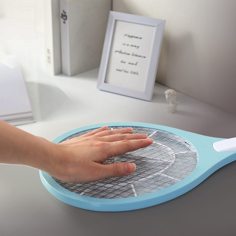 加工定制室内家用充电式户外手持灭蚊神器电击苍蝇拍灭蚊拍电蚊拍图2