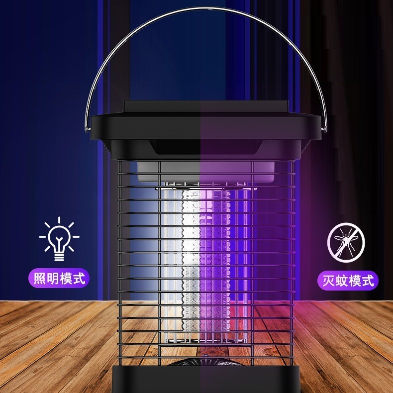 户外灭蚊灯太阳能庭院花园防水驱蚊灯家用室外院子阳台灭蚊蝇神器图3