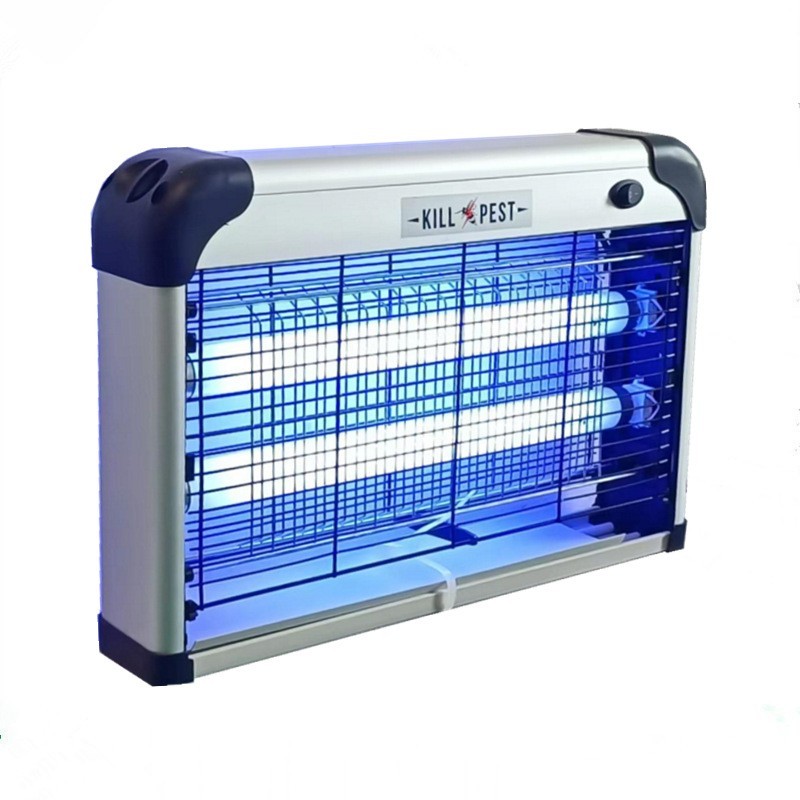 灭蚊灯商用铝合金灭蝇器养殖场紫外线诱蚊灯电击式驱蚊器壁挂图4