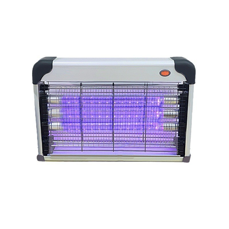 跨境LED灭蚊灯商用宽铝合金灭蝇器养殖场紫外线诱蚊灯电击式壁挂图4