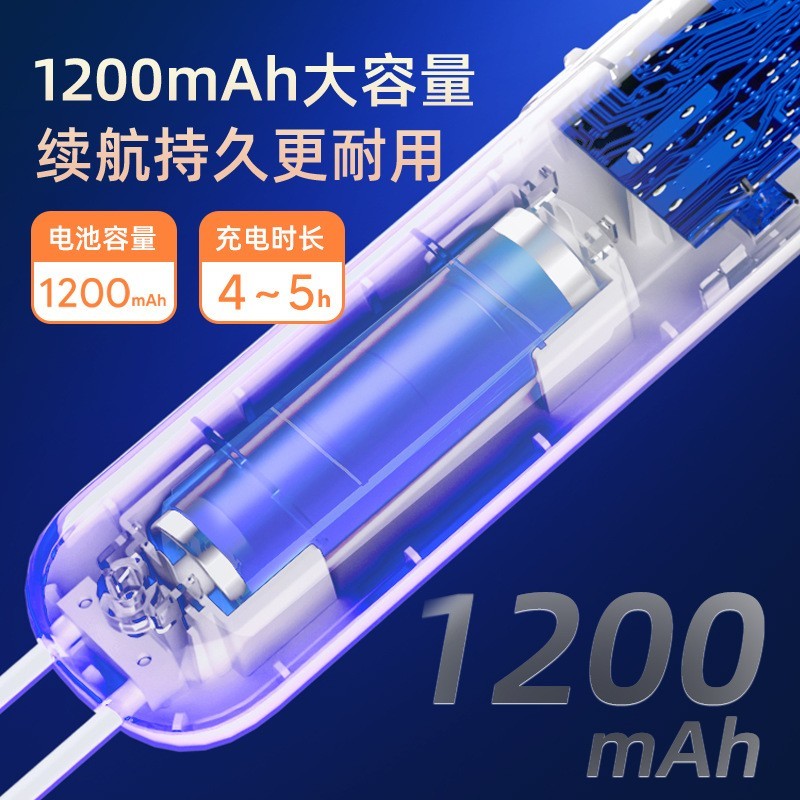 跨境折叠电蚊拍USB充电家用灭蚊拍灭蚊灯二合一自动驱蚊器图3