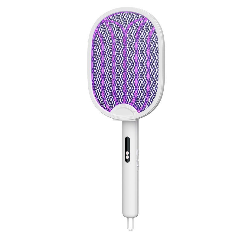 跨境折叠电蚊拍USB充电灭蚊拍灭蚊灯二合一自动诱蚊驱蚊器图5