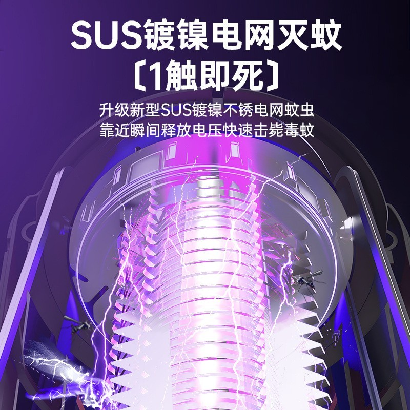 2025驱蚊神器室内婴幼儿孕妇卧室物理诱蚊吸蚊虫户外驱蚊灭蝇神器图2