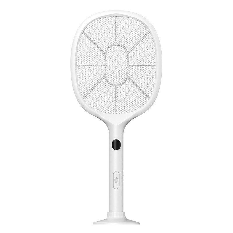 家用二合一紫光诱蚊电蚊拍新款锂电池电量数显自动灭蚊拍图5