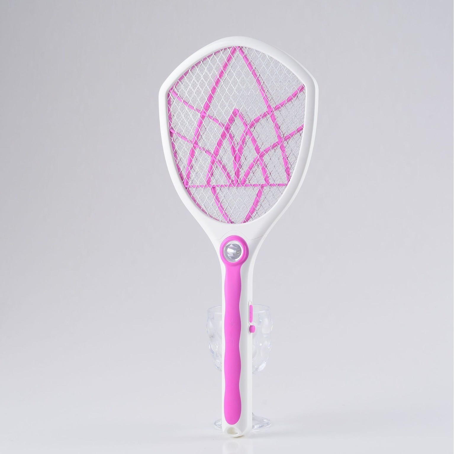 新款电蚊拍锂电池USB充电式灭蚊驱蚊器大网面电苍蝇拍厂家图4