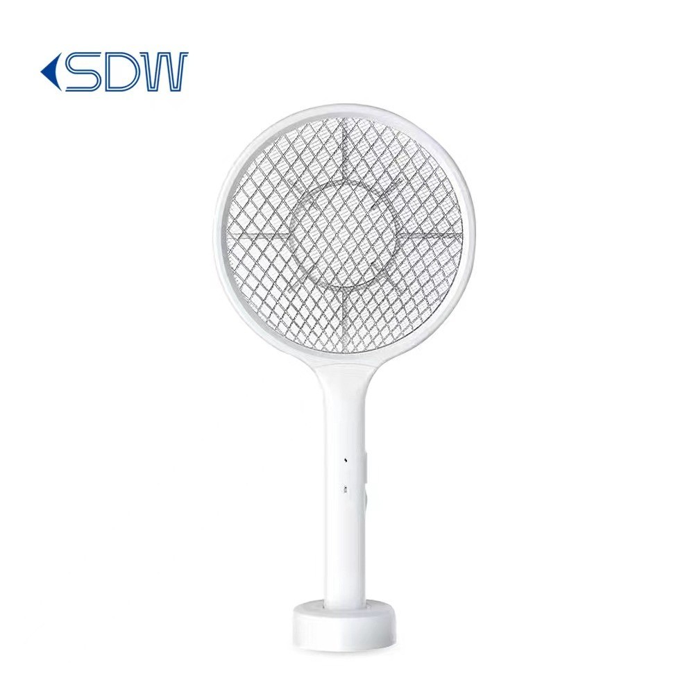 跨境折叠二合一电蚊拍充电式家用锂图3