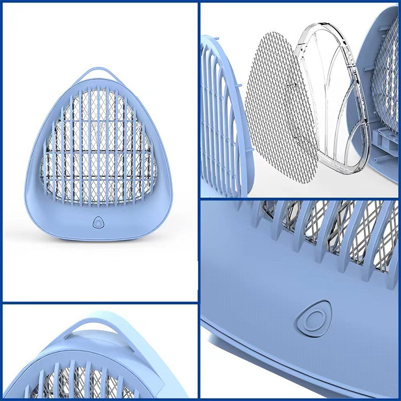 户外电蚊灯紫光诱蚊物理室内电击式灭蚊灯通用USB驱蚊器电蚊拍图2