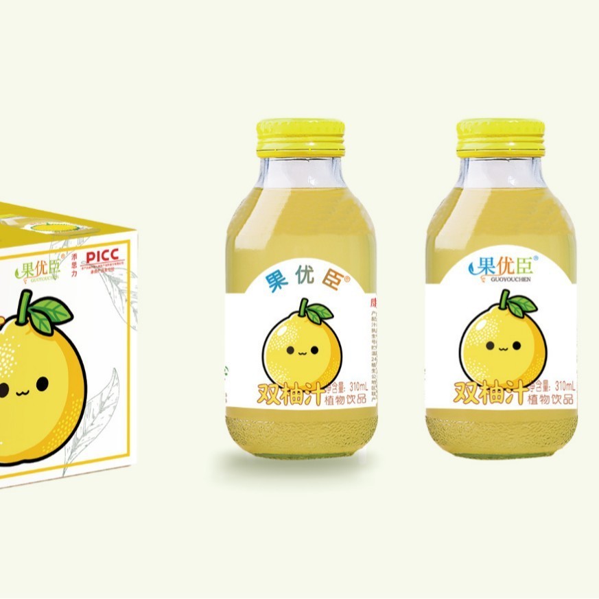 双柚汁植物饮品310ml厂家图片价格招商贴代牌工图3