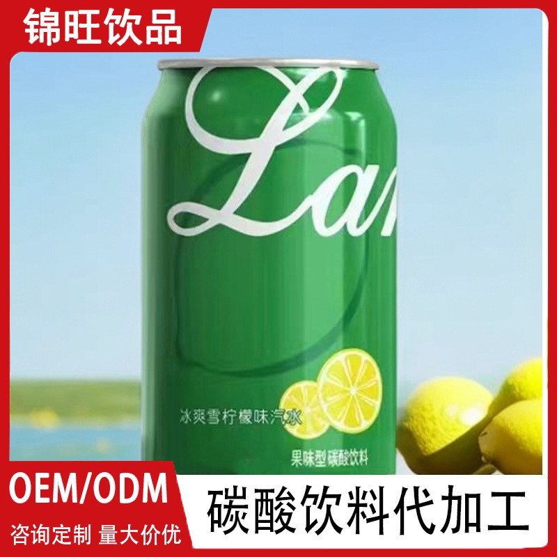 OEM源头代工厂贴牌定制代工易拉罐碳酸饮料多种口味ODM代加工汽水图2