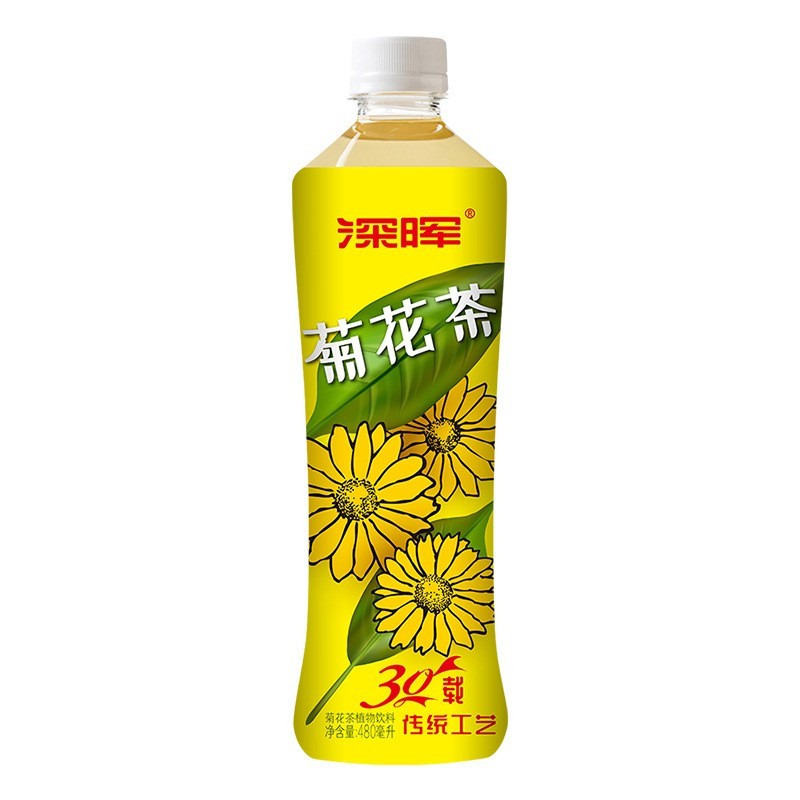 菊花茶饮料大瓶装480ml*15夏日饮品解渴解腻植物饮料图4
