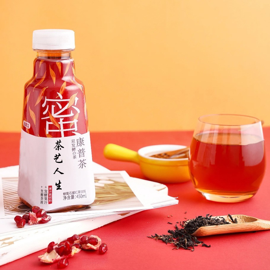 康普茶饮料定制 双发酵无糖茉莉清茶饮料OEM贴牌代加工图4