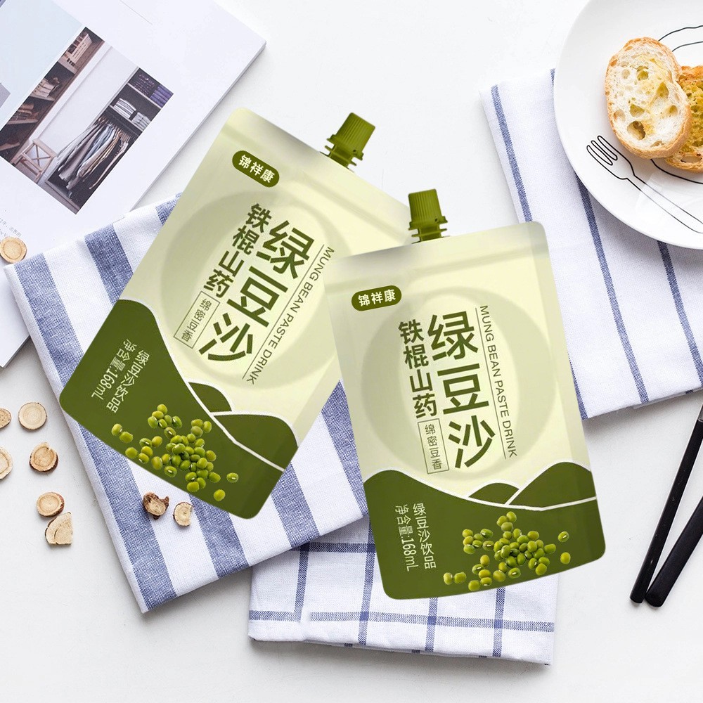 铁棍山药绿豆沙饮定制吸嘴袋果蔬饮NFC鲜果冷榨果蔬汁杯装乳酸菌图4