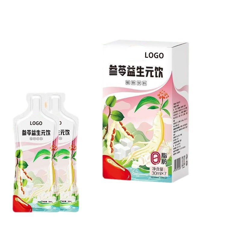 药食同源参苓益生元饮代加工红参浓缩液五谷袋装口服液OEM图5