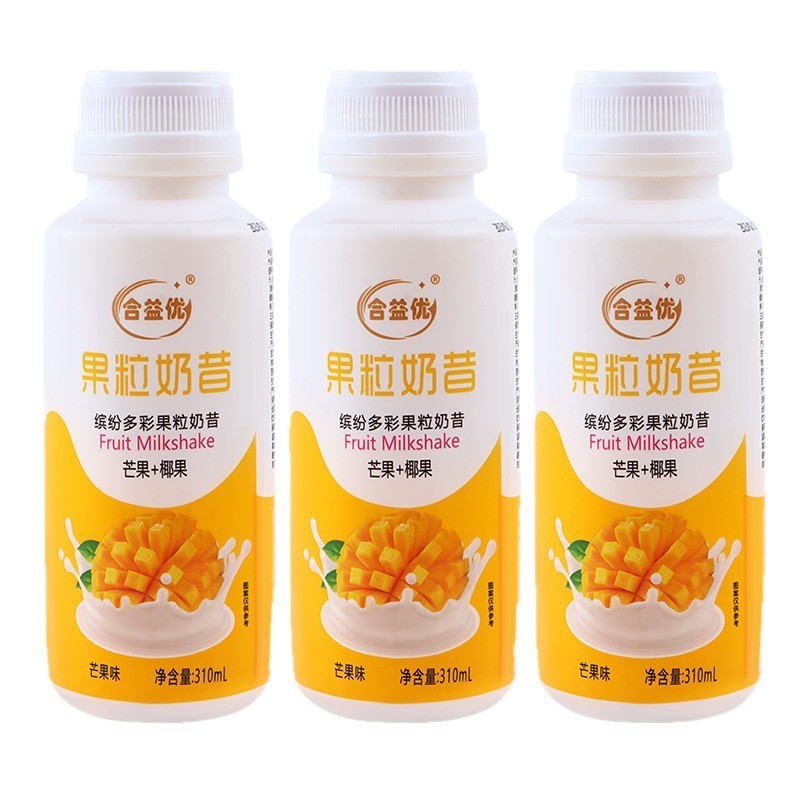 网红代餐奶昔芒果汁饮料学生早餐饮品益生菌含乳果味图5