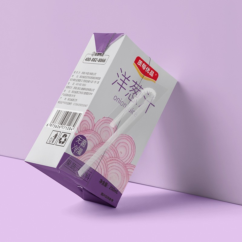 洋葱汁饮品纸盒装OEM贴牌代加工 果蔬汁饮料代工图2