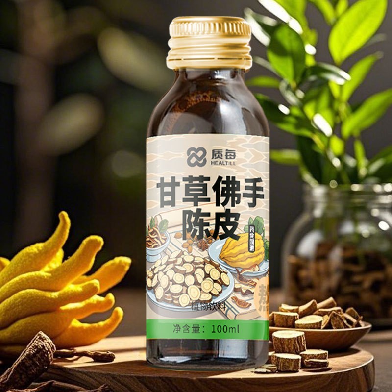 定制甘草佛手陈皮口服液加工 植物液体饮料贴牌OEM代加工图2