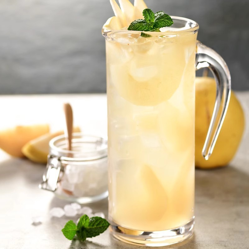 蜂蜜雪梨果溶1.2kg浓缩果汁冲饮料雪梨汁果浆热饮原料润喉图3