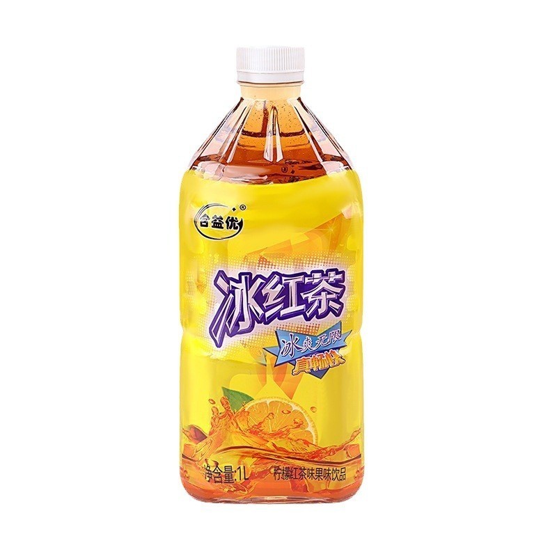 大瓶装冰红茶果味饮品清凉解渴柠檬红茶风味饮料图3