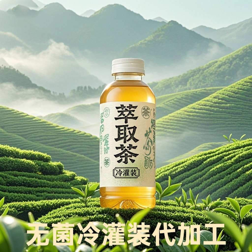 原叶萃取绿茶红茶普洱茶乌龙茶各种茶饮植物饮料无菌冷灌装代加工图2