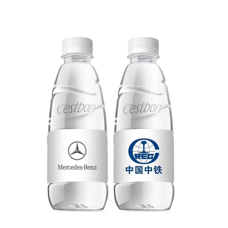 怡宝555ml纯净水大瓶整箱非矿泉水定制标签广告会议婚庆婚礼LOGO图2