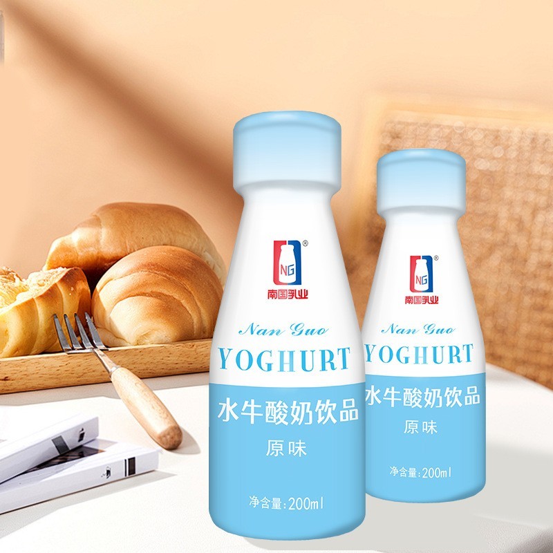 水牛酸奶200ml*12瓶饮品酸甜原味 厂家图2