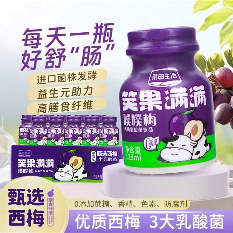 西梅乳酸菌益生元优酸乳益生菌乳制品酸奶风味饮品图4