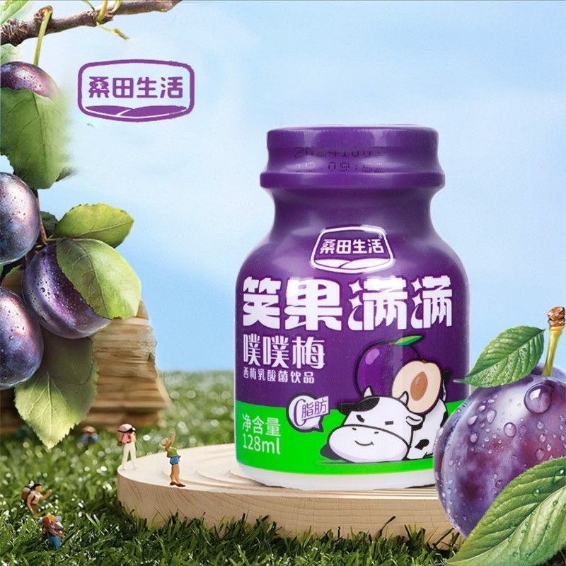 西梅乳酸菌益生元优酸乳益生菌乳制品酸奶风味饮品图3