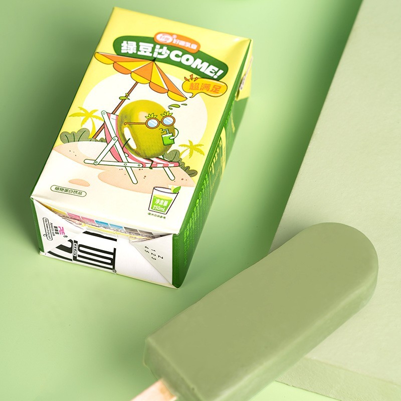 夏季饮品绿豆爽250ml冰镇解渴植物饮料0脂肪解腻图2