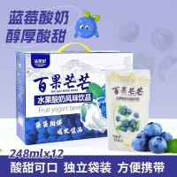 营养早餐水果酸奶饮料法芙尼乳酸菌水果风味饮品