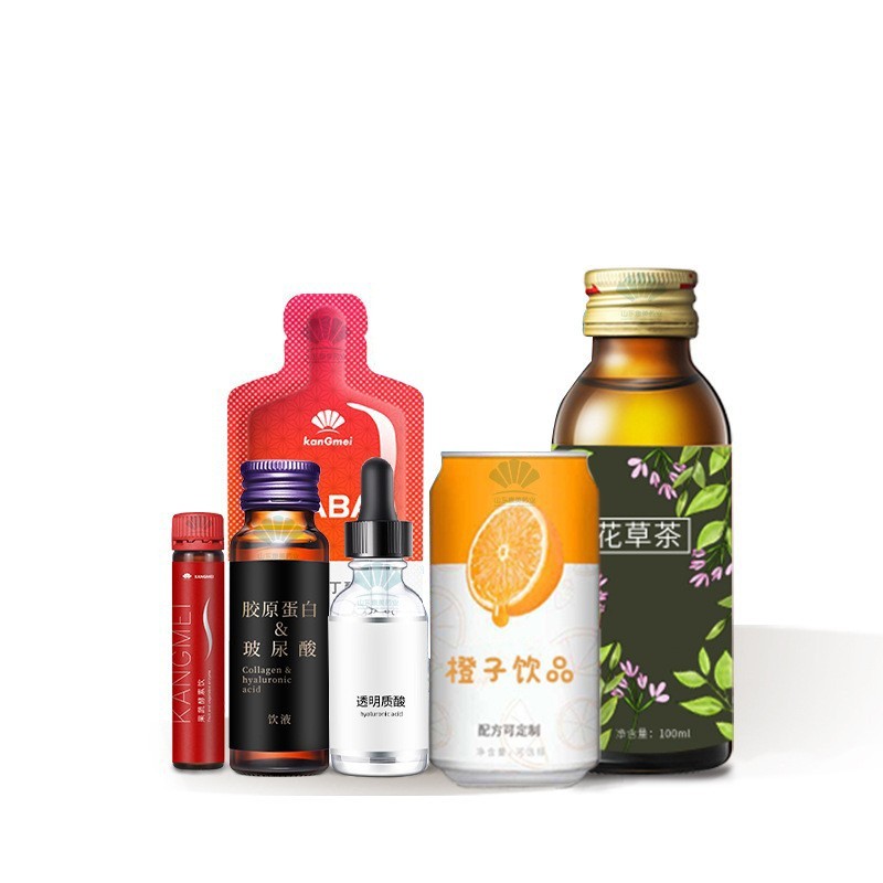 金银花山楂植物饮品代加工 菊花百合决明子罐装凉茶饮料贴牌OEM图5