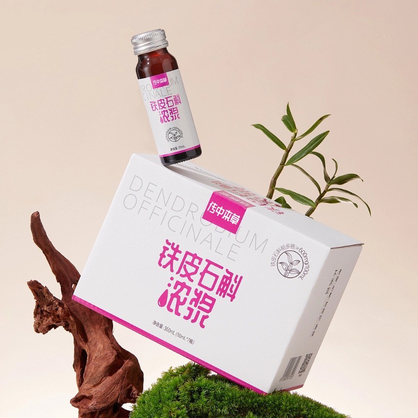 紫皮石斛原浆饮料 纯植物二氢槲皮素植物饮料图4