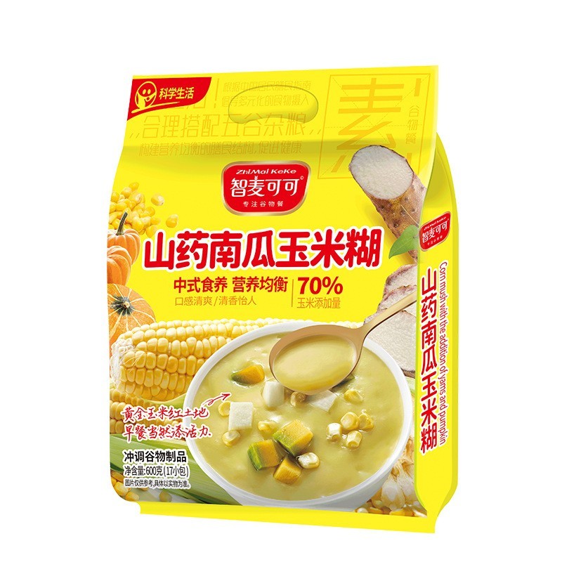 山药南瓜玉米糊600g早餐代餐冲调饮品袋装食品厂家图4