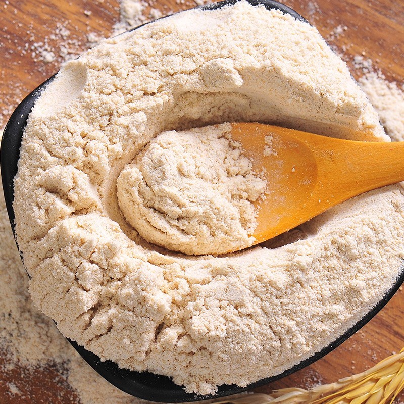 小袋包装燕麦麸皮饮 膳食纤维代餐粉食用燕麦麸皮粉 即食冲饮图2